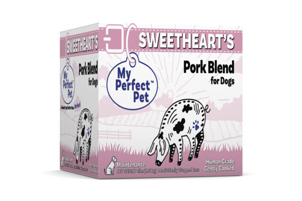 Sweetheart's Pork Blend for Dogs, by My Perfect Pet
